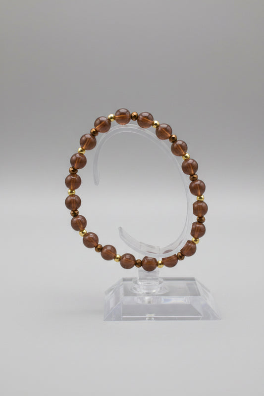 Dark cocoa handmade bracelets