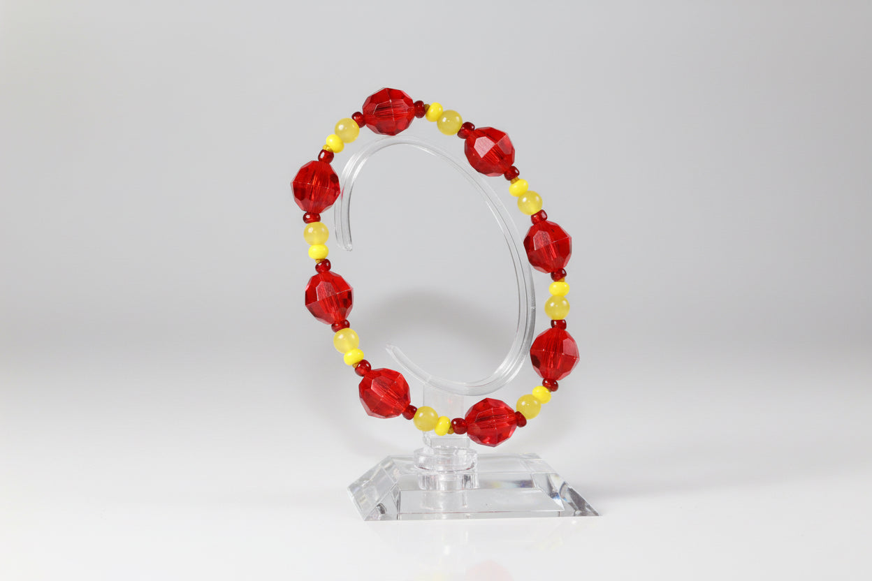 Fearless Ruby handmade bracelet