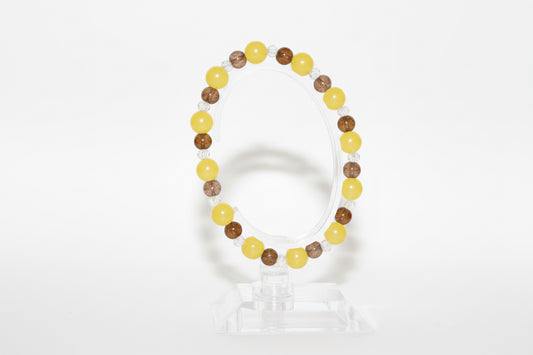 Golden cocoa handmade bracelet