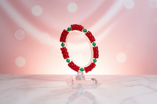Red pills handmade bracelets