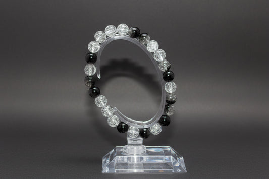 Grey handmade bracelet