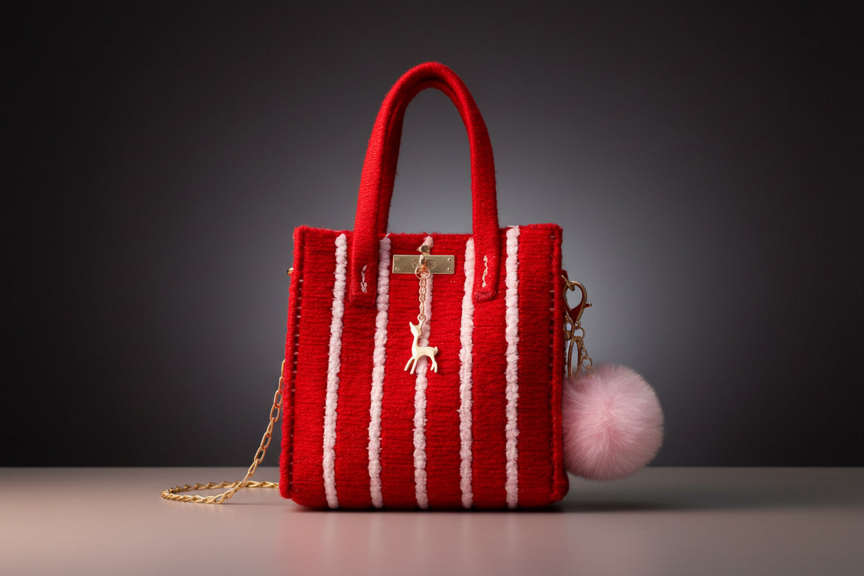 Princess handmade crochet bag