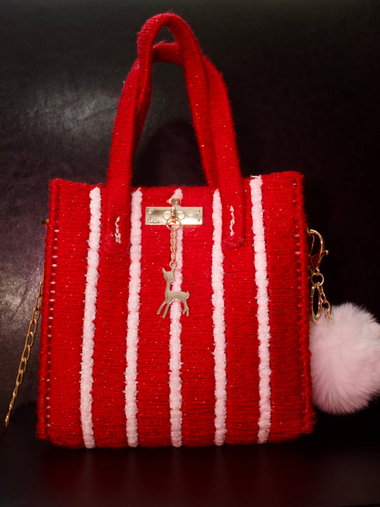 Princess handmade crochet bag