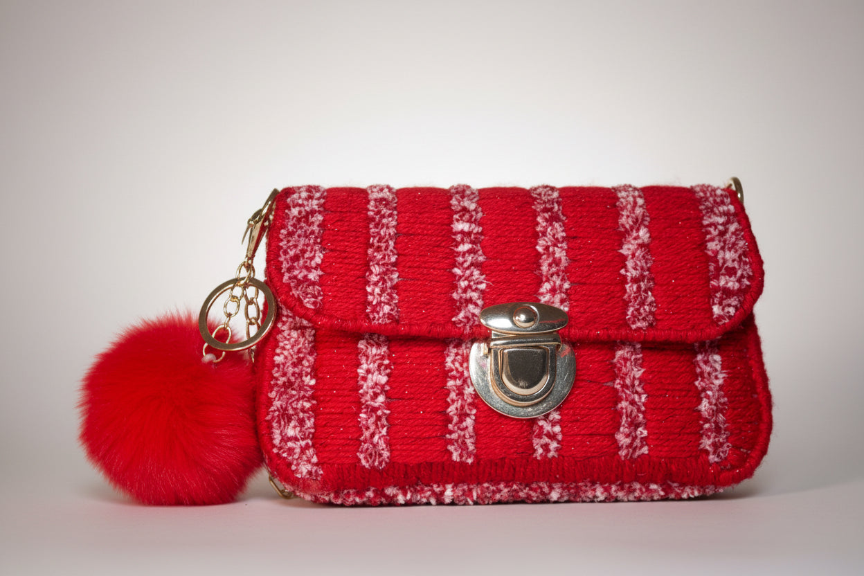 Ruby handmade crochet bag