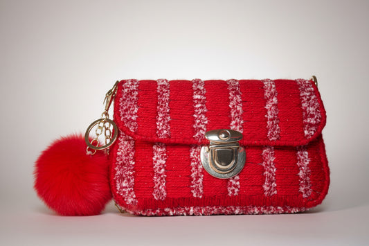 Ruby handmade crochet bag