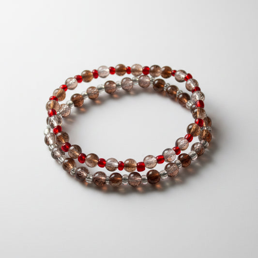 Mocha magic handmade bracelet