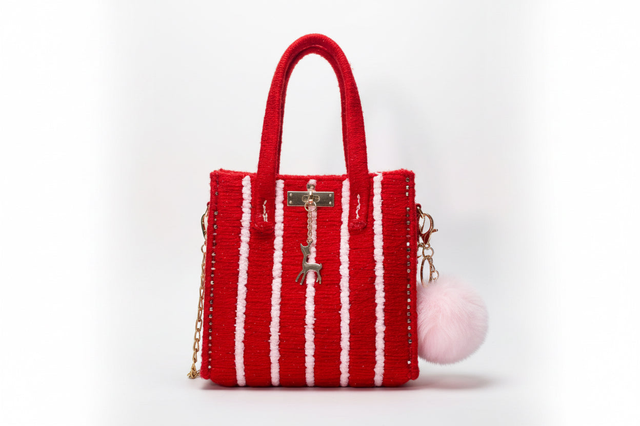 Princess handmade crochet bag