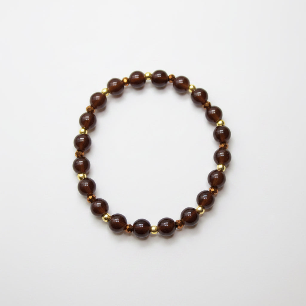Dark cocoa handmade bracelets
