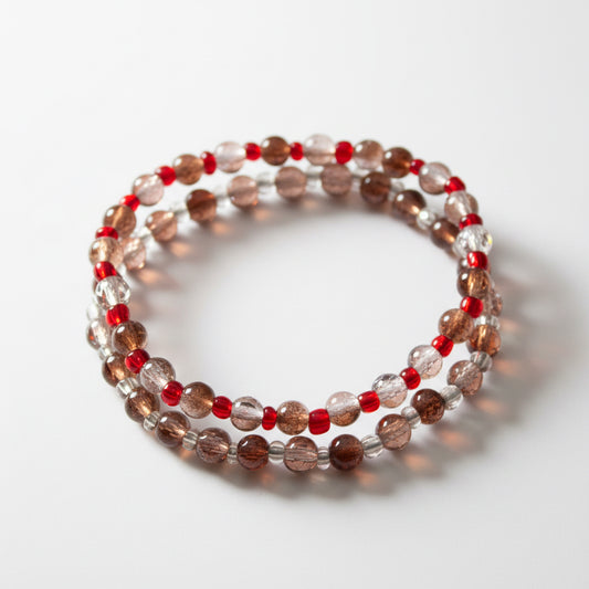 Mocha magic handmade bracelet