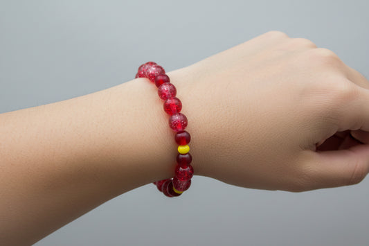 Cherry handmade bracelet