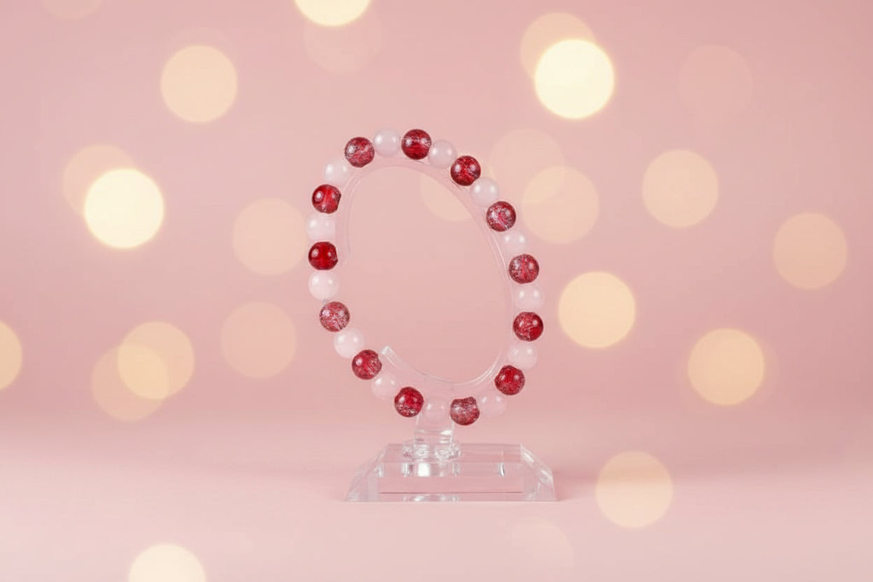 Bubble beads handmade bracelet
