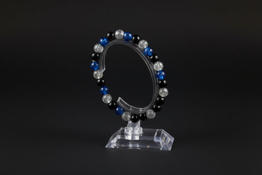 Blue stone handmade bracelet